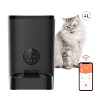 2021 New Design Wifi Connected Pet Feeder Automatic Food Dispenser 6 Meals Pet Feeder