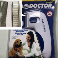 flea doctor new electric lice remover flea cleaning brush comb to remove lice comb pet dog scratcher